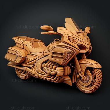 3D модель Honda Gold Wing Bagger SC68 (STL)